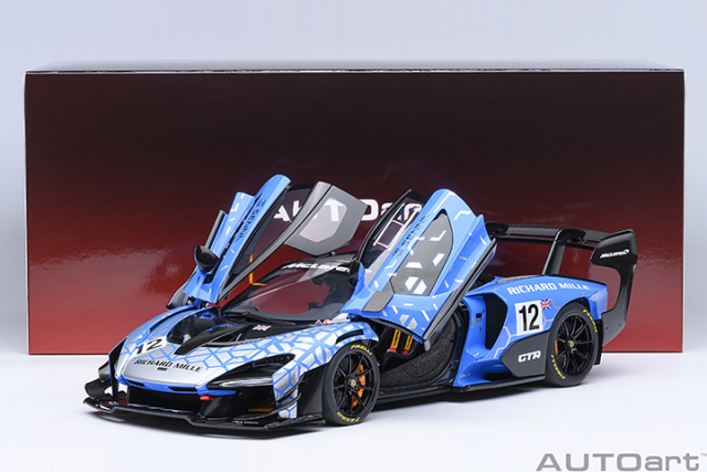 81955 1/18 McLAREN SENNA GTR PRESENTATION CAR #12