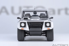 74553 1/18 LAMBORGHINI LM002 (ARGENTO/METALLIC SILVER)
