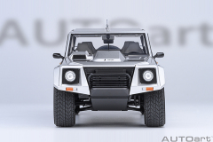 74553 1/18 LAMBORGHINI LM002 (ARGENTO/METALLIC SILVER)