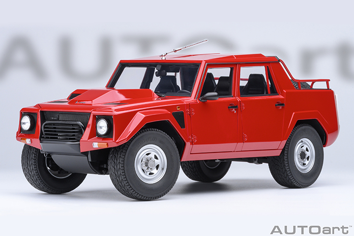 74551 1/18 LAMBORGHINI LM002 (ROSSO SIVIGLIA/RED)