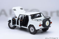 74549 1/18 LAMBORGHINI LM002 (BIANCO POLO PARK/WHITE)