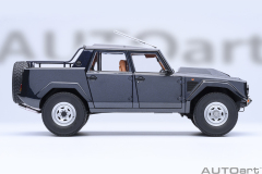 74552 1/18 LAMBORGHINI LM002 (BLU ACAPULCO METALLIC/METALLIC BLUE)