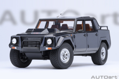 74552 1/18 LAMBORGHINI LM002 (BLU ACAPULCO METALLIC/METALLIC BLUE)