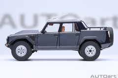 74552 1/18 LAMBORGHINI LM002 (BLU ACAPULCO METALLIC/METALLIC BLUE)