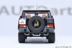 74552 1/18 LAMBORGHINI LM002 (BLU ACAPULCO METALLIC/METALLIC BLUE)