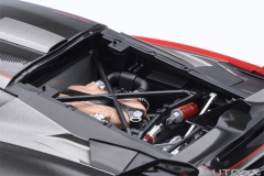 79216 1/18 LAMBORGHINI SC18 ALSTON (GRIGIO DAYTONA / RED ACCENTS)