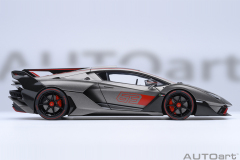 79216 1/18 LAMBORGHINI SC18 ALSTON (GRIGIO DAYTONA / RED ACCENTS)