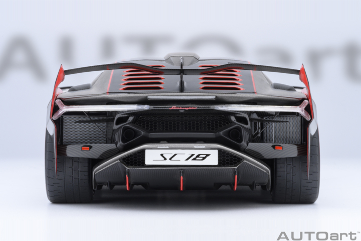 79216 1/18 LAMBORGHINI SC18 ALSTON (GRIGIO DAYTONA / RED ACCENTS)