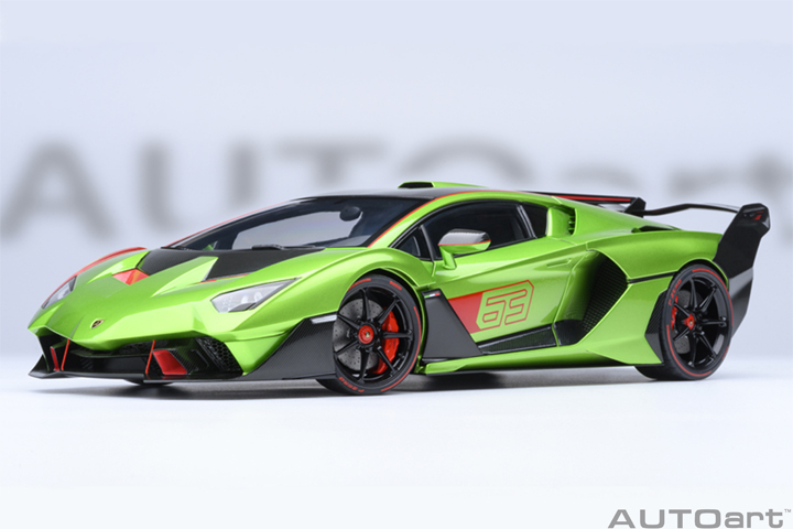 79248 1/18 LAMBORGHINI SC18 ALSTON (VERDE SELVANS / RED ACCENTS)
