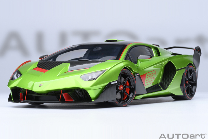 79248 1/18 LAMBORGHINI SC18 ALSTON (VERDE SELVANS / RED ACCENTS)