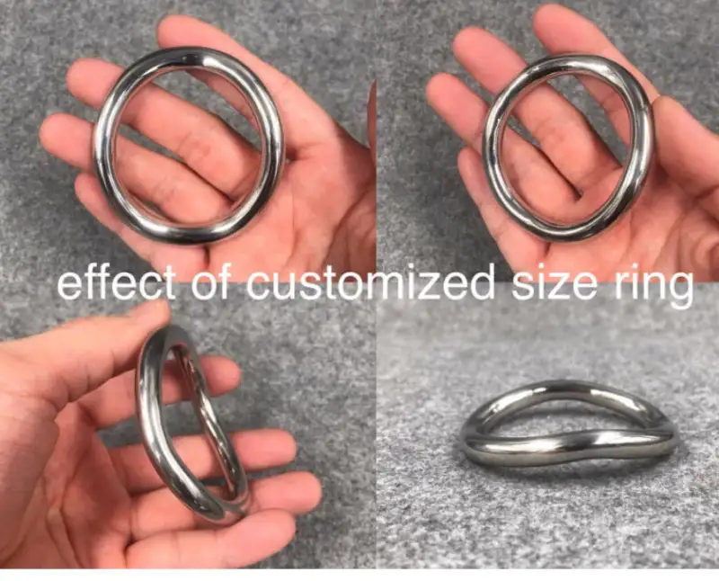 Ergonomic Curved Oval Cock Ring