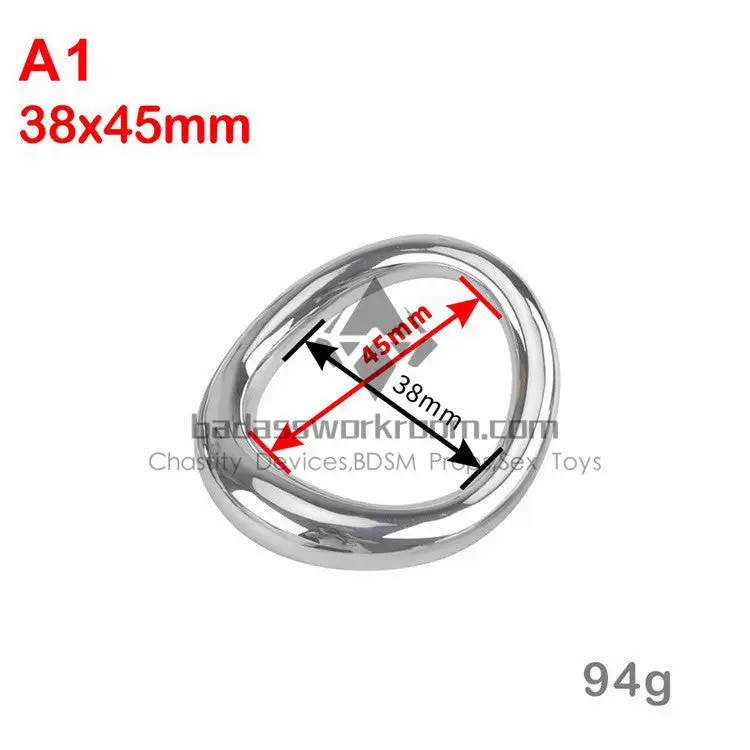 Ergonomic Curved Oval Cock Ring