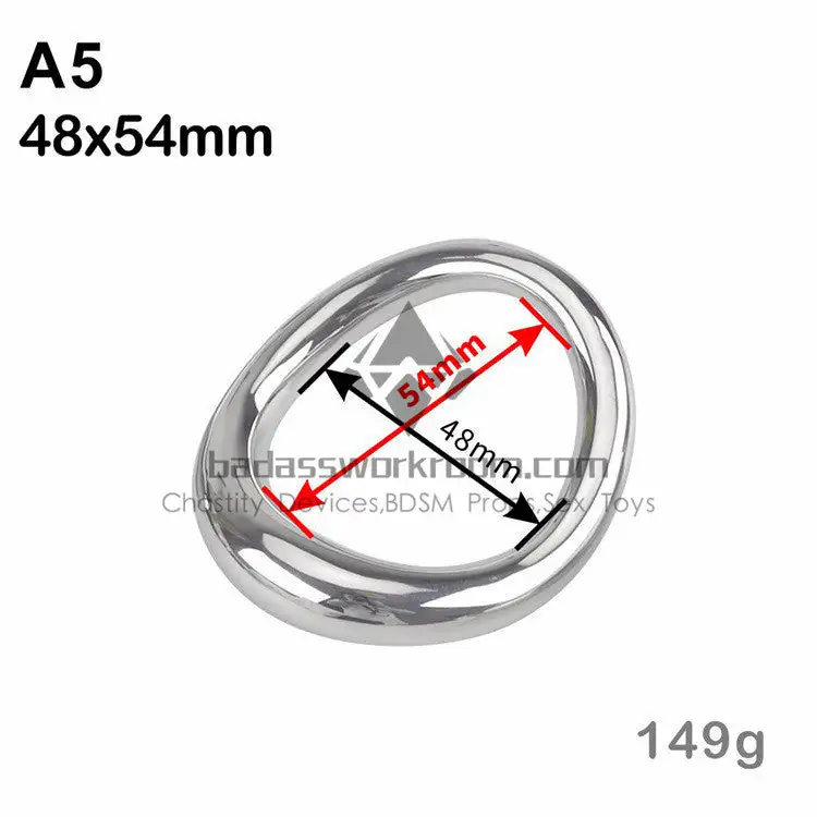 Ergonomic Curved Oval Cock Ring