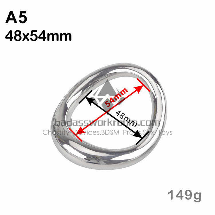 Ergonomic Curved Oval Cock Ring