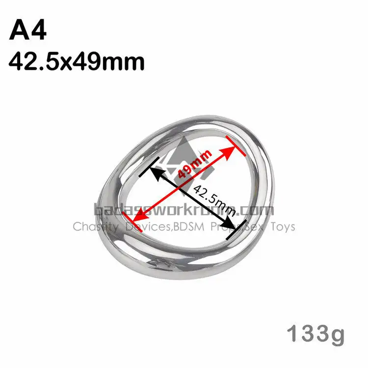 Ergonomic Curved Oval Cock Ring
