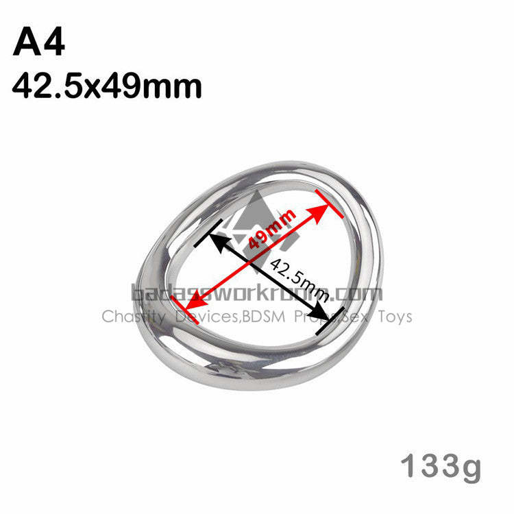 Ergonomic Curved Oval Cock Ring
