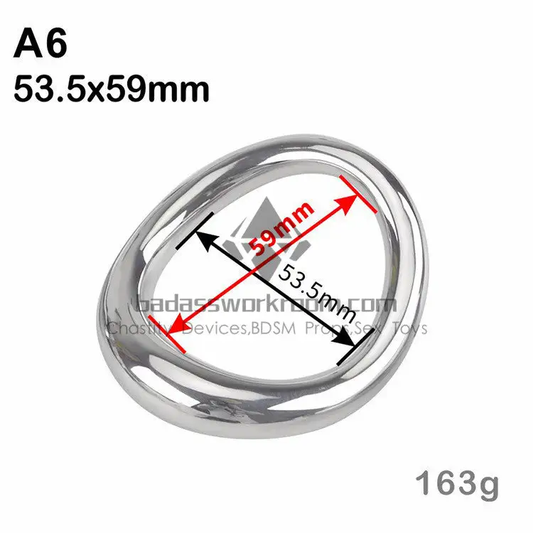 Ergonomic Curved Oval Cock Ring