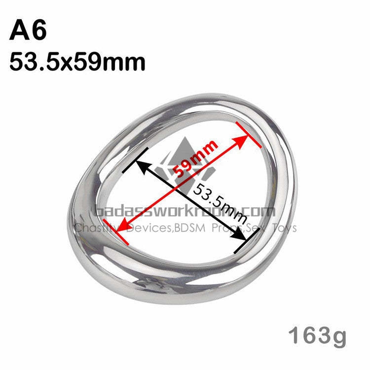 Ergonomic Curved Oval Cock Ring
