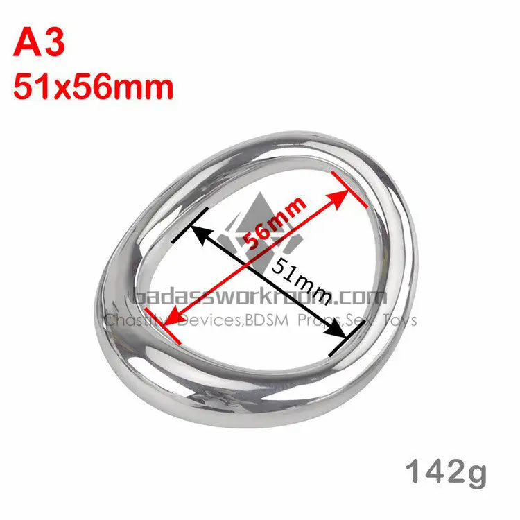 Ergonomic Curved Oval Cock Ring
