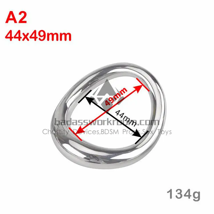 Ergonomic Curved Oval Cock Ring