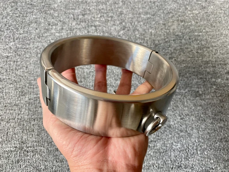 1CM Thickness Heavy Cuffs Set Steel Bondage Kit