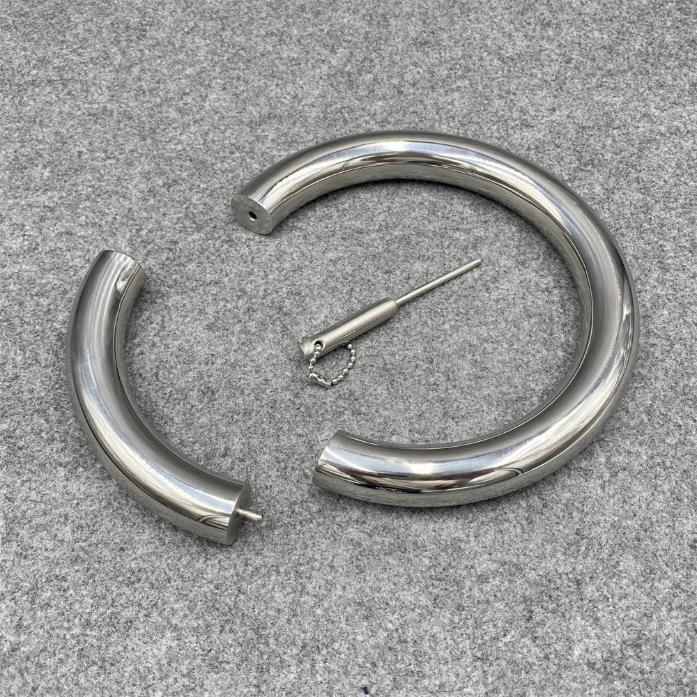 Custom Spring Snap Fit Round Strip Collar