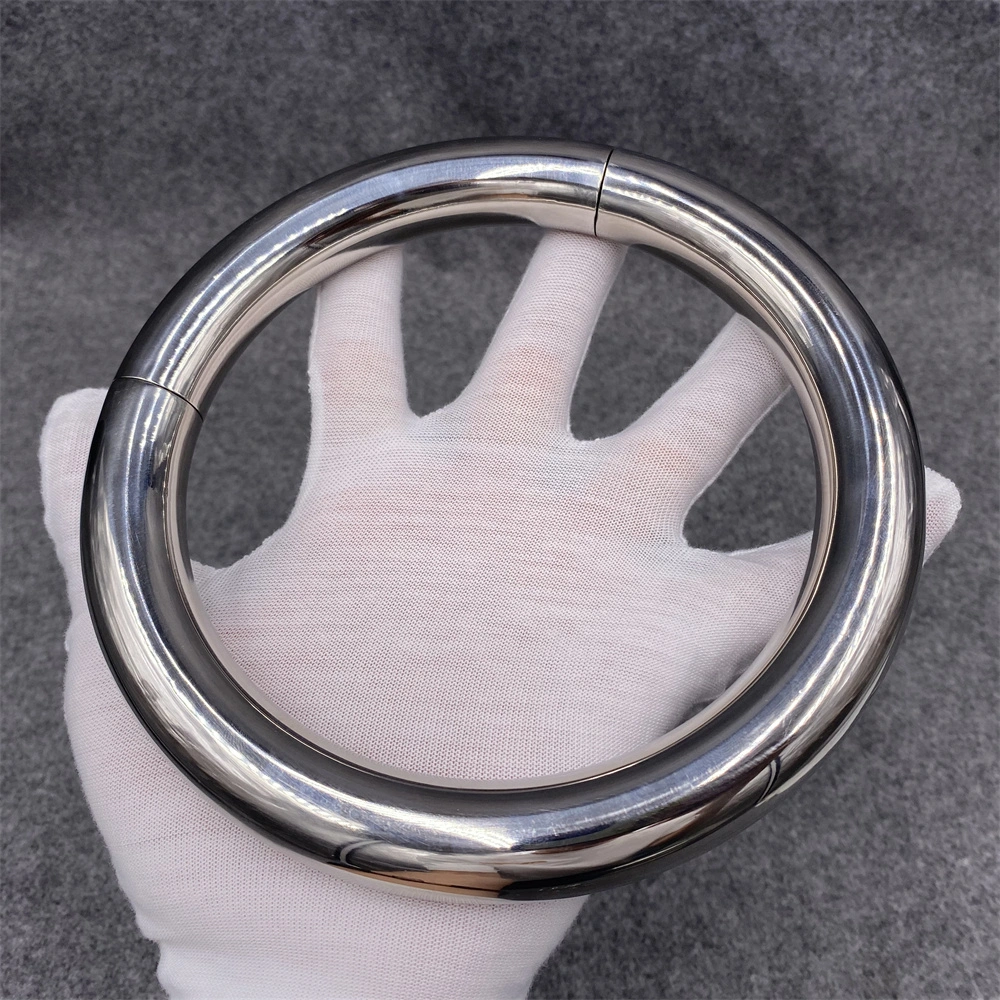 Custom Spring Snap Fit Round Strip Collar