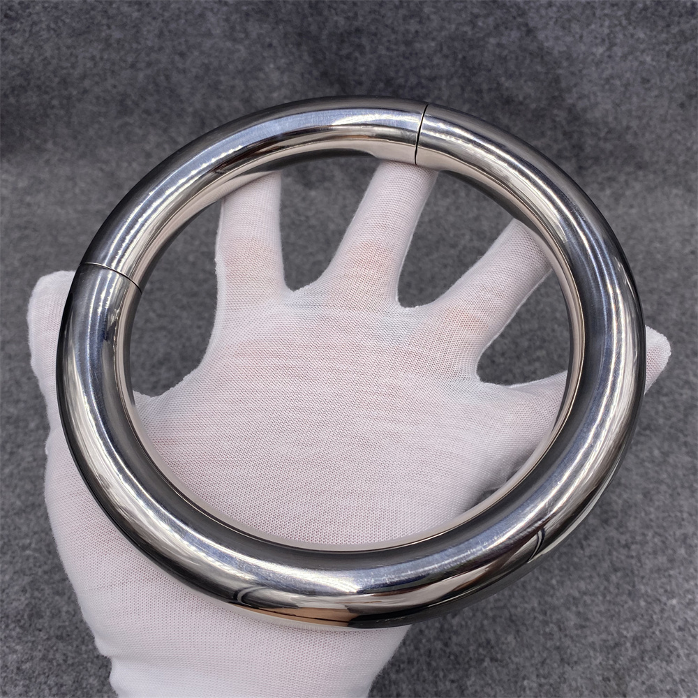 Custom Spring Snap Fit Round Strip Collar