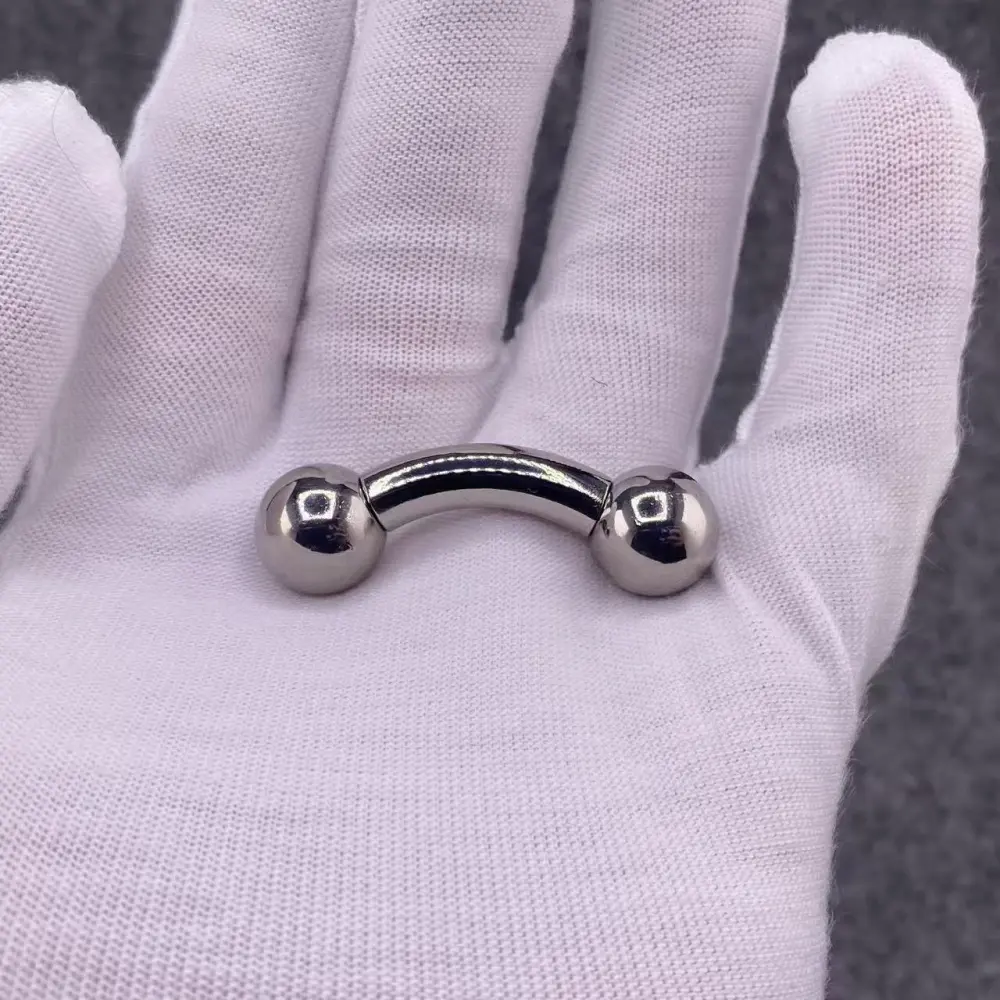 Titanium Bent Barbell(5/6/8mm)