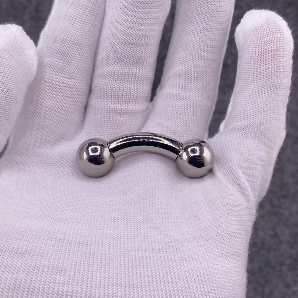 Titanium Bent Barbell(5/6/8mm)