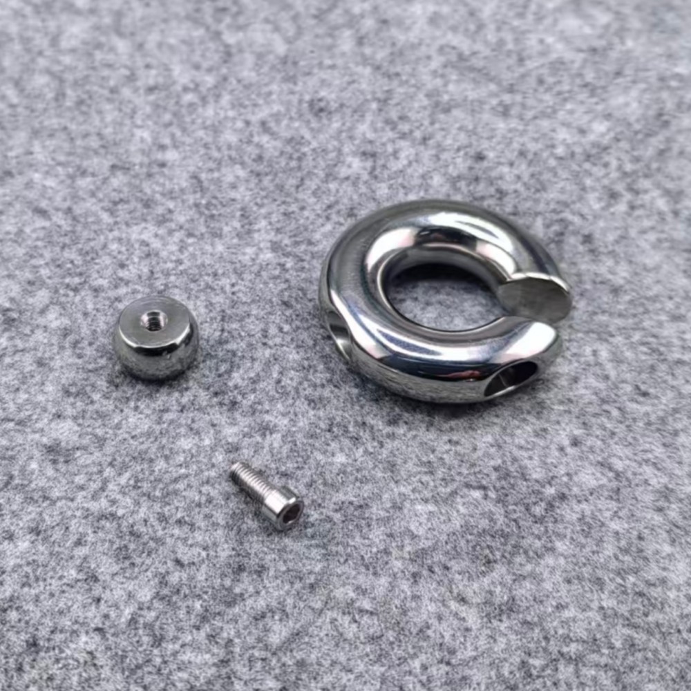 Pee Through Screw Locked Captive Bead Ring