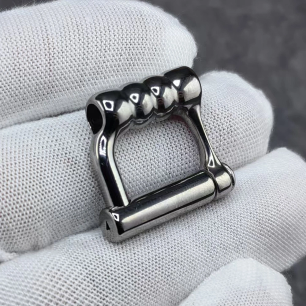 InStock Titanium PA Lock with PeeThrough Hollow Catheter Locked by Screw