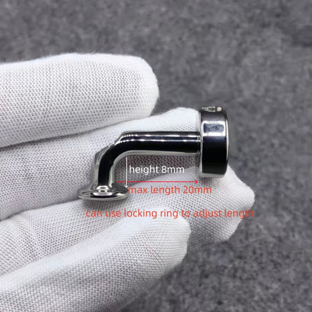 InStock Hollow L Shape PA Wand with Locking Ring