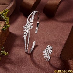 Quality Factory Supply New Design Sterling Silver 925 Jewelry Bangle set