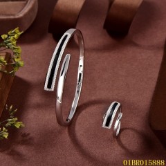The New Listing Sterling Silver 925 Jewelry Bangle set
