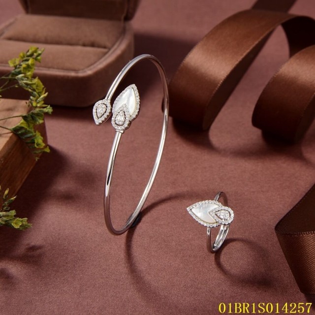 China Wholesale Factory Sterling Silver 925 Jewelry Bangle set