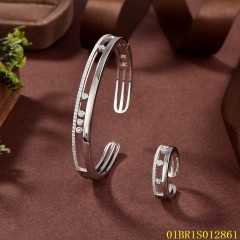 China Wholesale Factory Sterling Silver 925 Jewelry Bangle