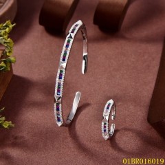 High-quality Fashion Sterling Silver 925 Jewelry Bangle set