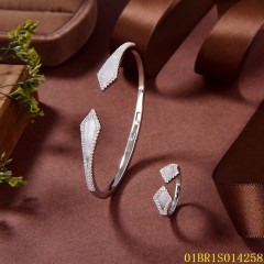 New Product Sterling Silver 925 Jewelry Bangle set