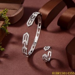 Top Fashion Sterling Silver 925 Jewelry Bangle set