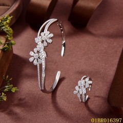 Factory Wholesale Sterling Silver 925 Jewelry Bangle set