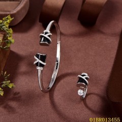 New Product Sterling Silver 925 Jewelry Bangle set