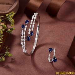 New Arrivals Sterling Silver 925 Jewelry Bangle set