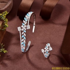 New Arrivals Sterling Silver 925 Jewelry Bangle set