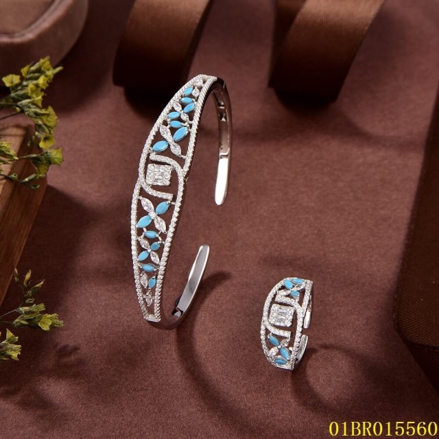 wholesale price Sterling Silver 925 Jewelry Bangle set