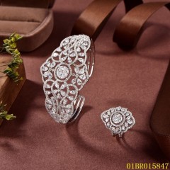 Popular Wholesale Designer Sterling Silver 925 Jewelry Bangle set