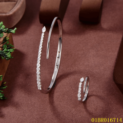 Wholesale Fashion Sterling Silver 925 Jewelry Bangle set