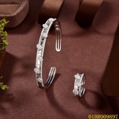 Factory Supply Quality Assurance Sterling Silver 925 Jewelry Bangle set