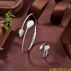 Quality Factory Supply New Design Sterling Silver 925 Jewelry Bangle