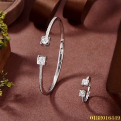 New Product Sterling Silver 925 Jewelry Bangle set
